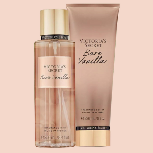 Women's Fragrance Body Mist and Lotion Set - Bare Vanilla