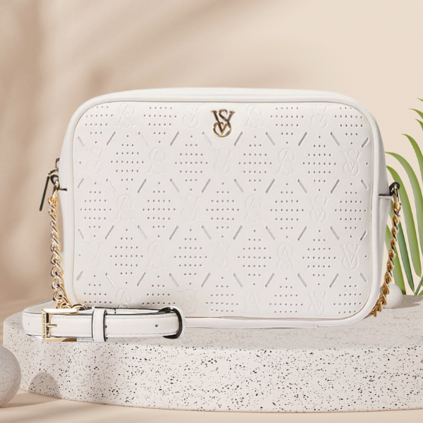 Victoria's Secret White Cross Body Bag